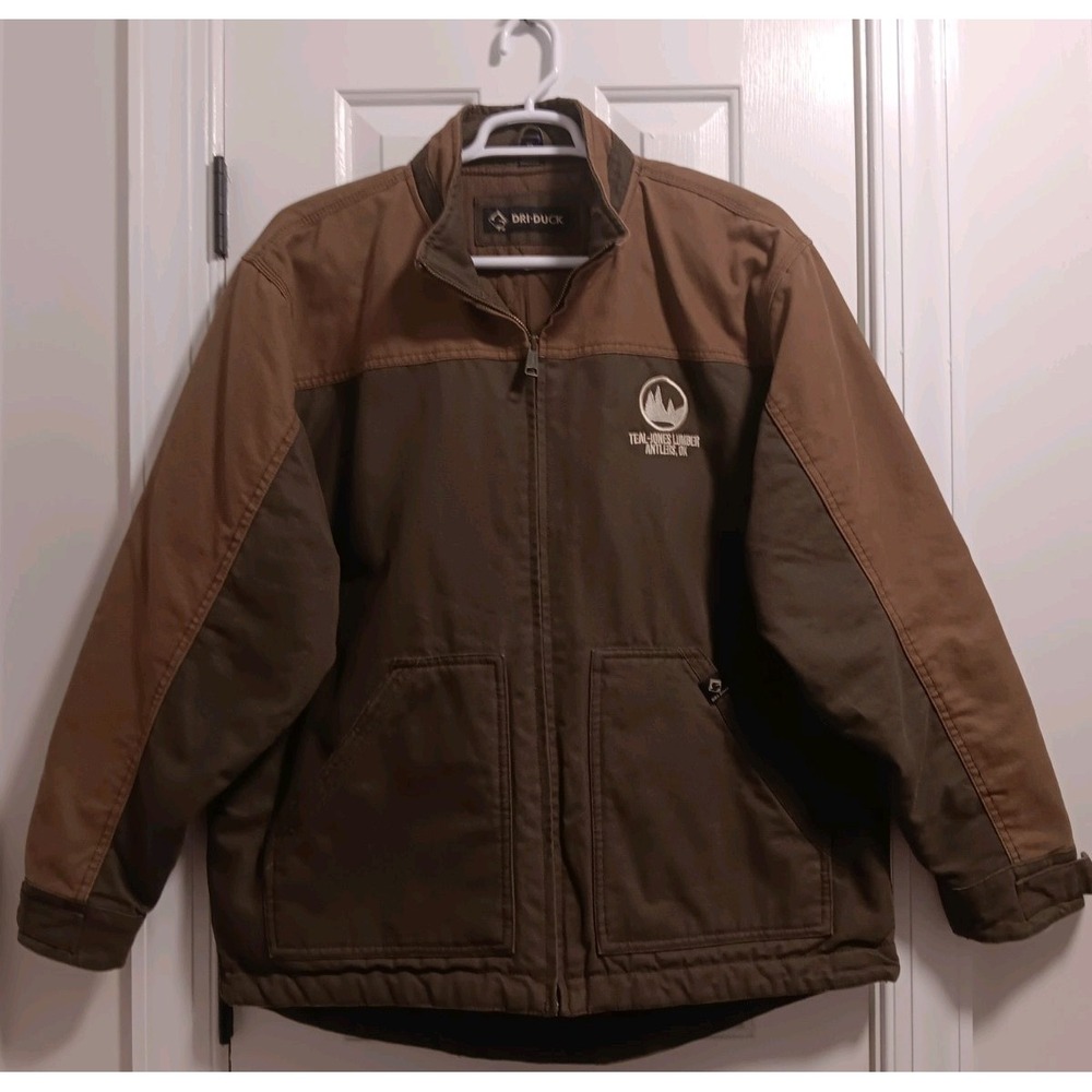 DriDuck Mens XL Horizon Insulated Quilted Lined Jacket Heavy Duty Coat Rugged